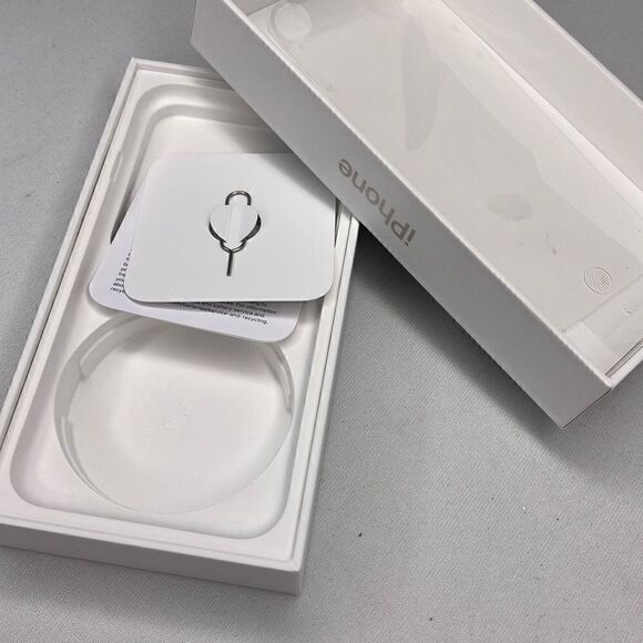 Empty Box of Apple iPhone SE Space Gray with Sim Ejector - Picture 6 of 7